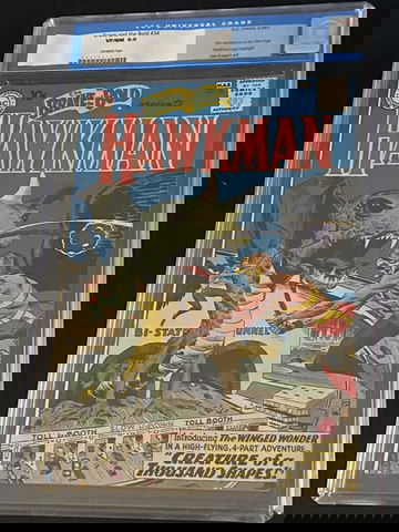 Brave and Bold 34 CGC 9.0 OW pages.  Mega DC Key 