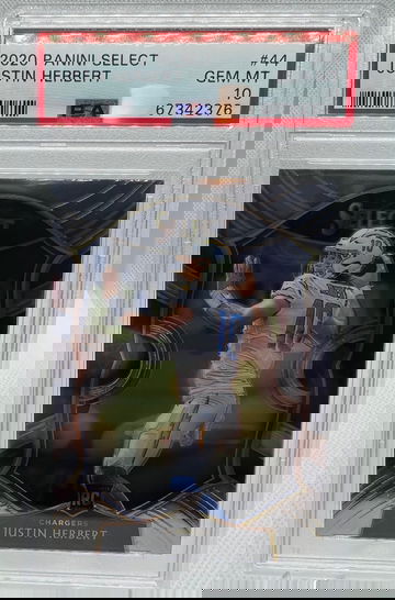 2020 Select Justin Herbert RC PSA 10