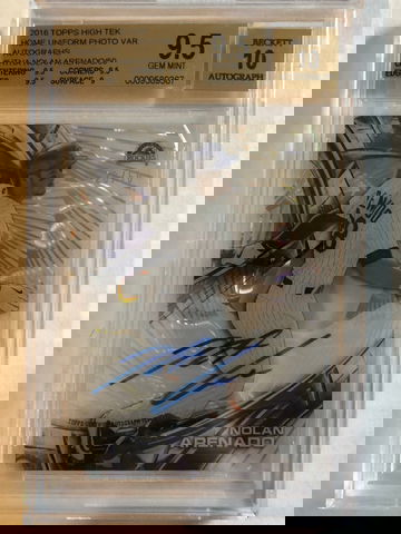 Nolan Arenado 2016 Topps Hi Tek auto #/50 #/50