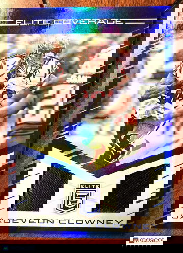 Jadeveon Clowney 2016 Donruss Elite Coverage Dual Jersey PATCH #EC-JC Texans