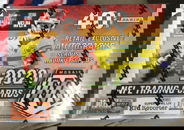 2020 Panini Mosaic Mega Box (Joe Burrow, Chase Young, Tua Tagovailoa, Justin Herbert, CeeDee Lamb, Justin Jefferson, Love, Clyde Edwards-Helaire) 