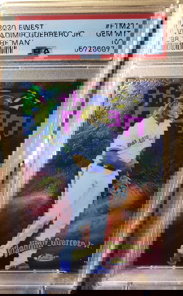 Vladimir Guerrero Jr. 2020 Topps Finest 98 The Man #FTM21 Gem Mint PSA 10 Pop 10