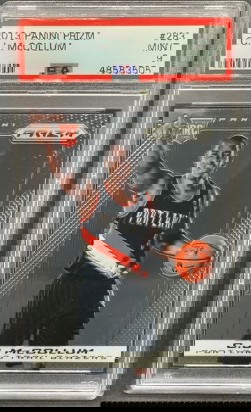 CJ McCollum 2013 Panini Prizm PSA 9