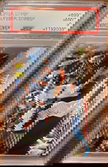 2018 Topps SP Gleyber Torres PSA 9 