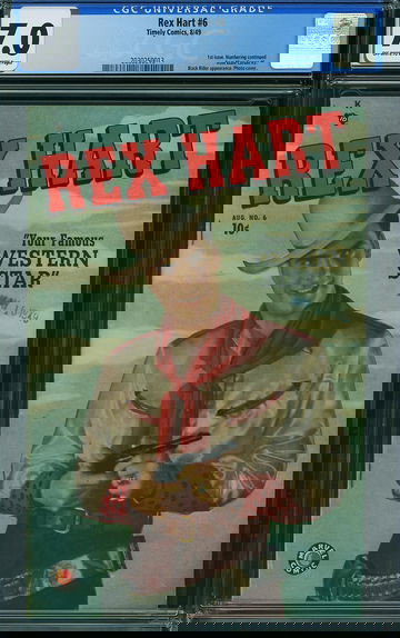 REX HART #6, CGC 7.0 FVF