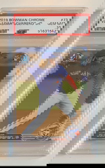 Vladimir Guerrero Jr, 2019 Bowman Chrome, PSA 10