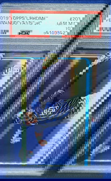 2019 Topps Chrome Fernando Tatis Jr #203 PSA 10