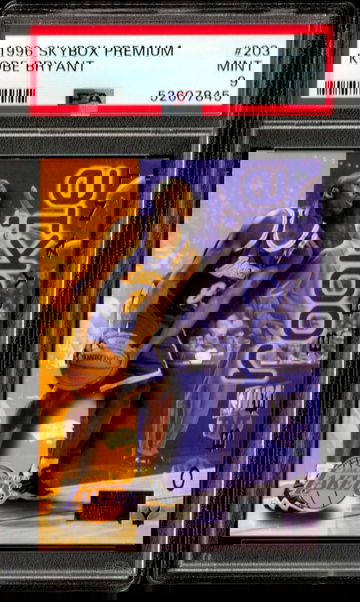 Kobe Bryant 1996 Skybox Premium #203 ROOKIE RC PSA 9 Mint