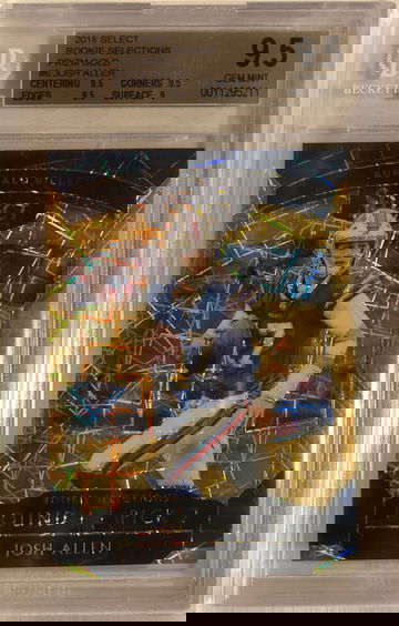 2018 Select Josh Allen Rookie Selections Gold