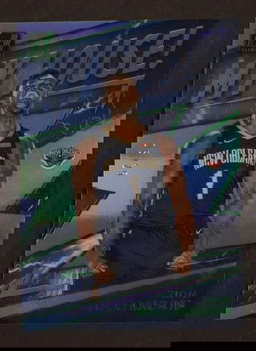 2019-20 Panini Clearly Donruss My House! Green Zion Williamson #7 /25