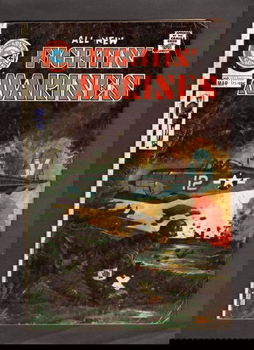 Lot of (3) Fightin' Marines 1973 #110. 1975 #121, 1979 #143 Charlton Comics