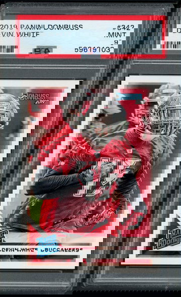 2019 Panini Donruss Devin White Rated Rookie #342 PSA 9 Mint