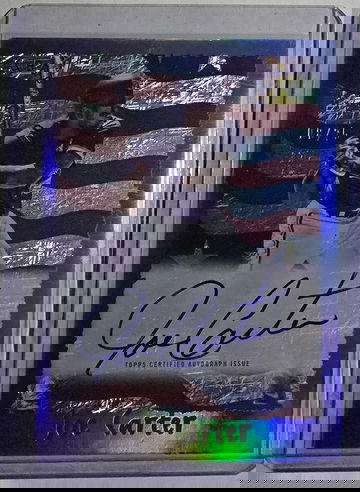 2025 Topps Archives Cyberstats Joe Carter Blue Auto 