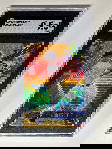 2001 Bowman’s Best Derek Jeter # 14 SGC 9.5