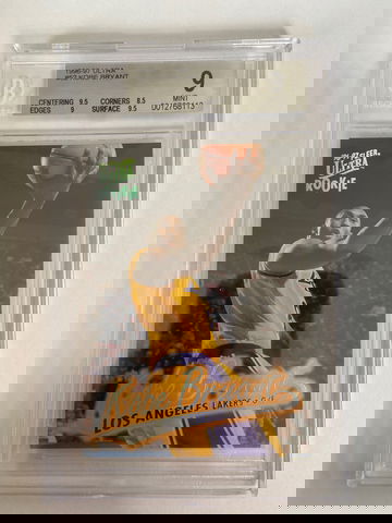 1996-97 Fleer Ultra #52 Kobe Bryant BGS 9 Mint