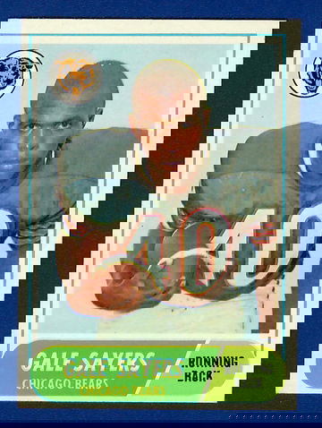 1968 Topps Football #75 Gale Sayers