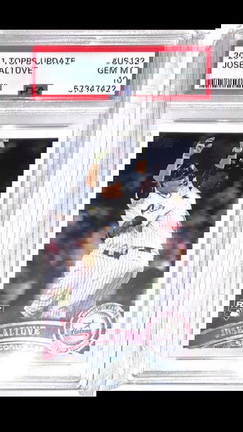 2011 Topps Update Jose Altuve psa 10