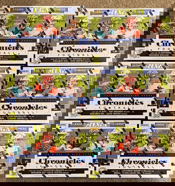 2020 Panini Chronicles Football Mega Box 6 Box Lot