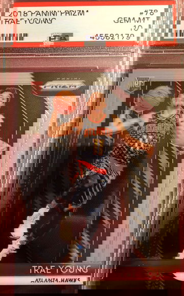 2018 prizm Trae young PSA 10