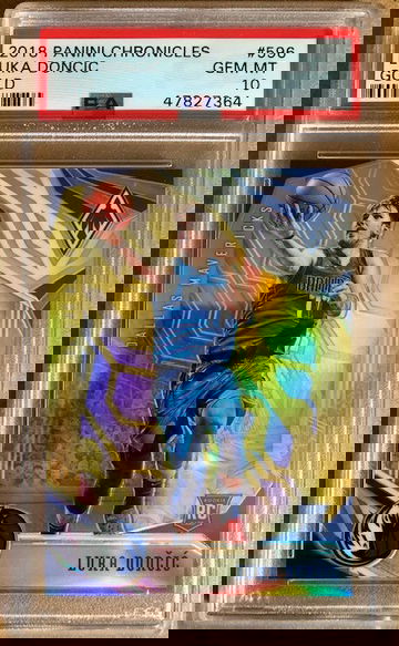 2018 Panini Chronicles Luka Doncic Gold Phoenix 10/10 PSA 10 Rookie RC