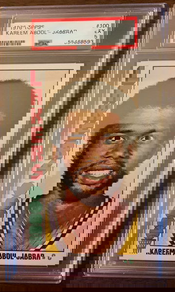 1976 Topps Kareem Abdul-Jabbar #100