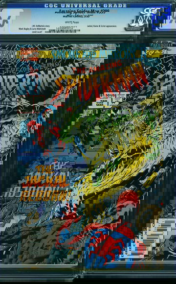 AMAZING SPIDER-MAN #399, CGC 9.6 NM+