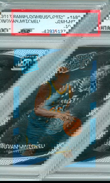 Donovan Mitchell 2017 Optic PSA 10 RC