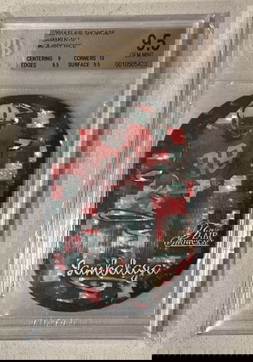 2014 Flair Showcase Jambalaya - Jerry Rice - BGS 9.5