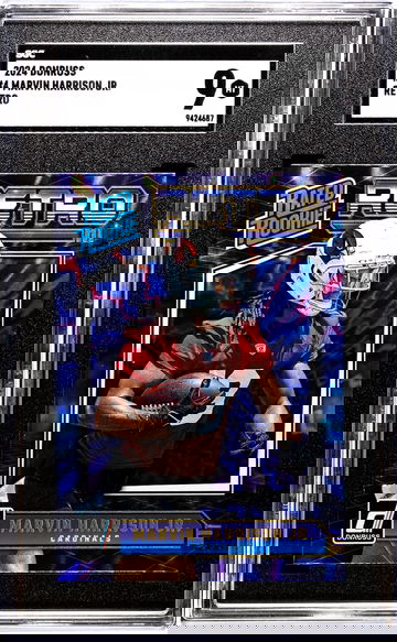 2024 Donruss #4 Marvin Harrison Jr. Retro SGC 9