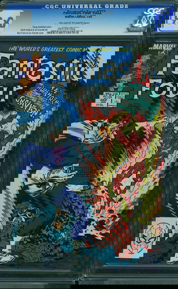 FANTASTIC FOUR #322, CGC 9.8 NM/MT