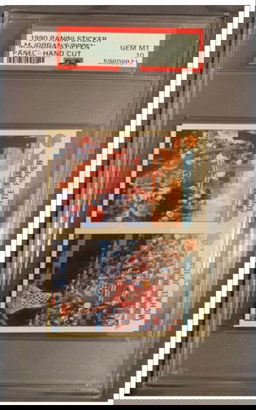 1990 Panini Sticker Jordan/Pippen HC