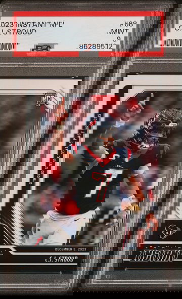 2023 PANINI INSTANT NFL C.J. STROUD #68 RC ROOKIE PSA 9