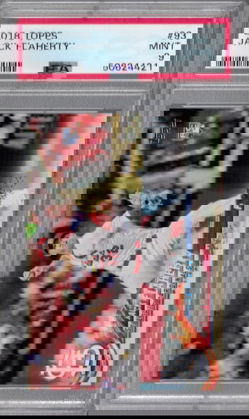 2018 Topps Jack Flaherty PSA 9