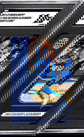 2024-25 Panini Hoops #11 Shai Gilgeous-Alexander Frequent Flyers SGC 10