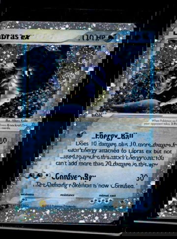 2003 Pokemon EX Ruby Sapphire #99/109 Lapras EX Holo