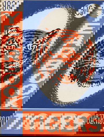 1964 Detroit Tigers Yearbook