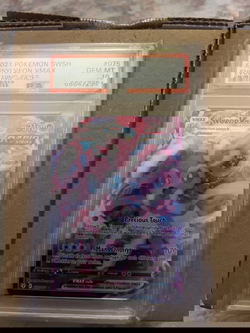 2021 POKEMON SWSH FA/SYLVEON VMAX EVOLVING SKIES PSA 10