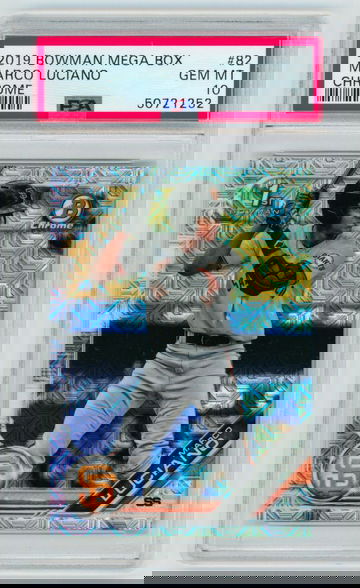 2019 Bowman Mega Box Marco Luciano #82 PSA 10
