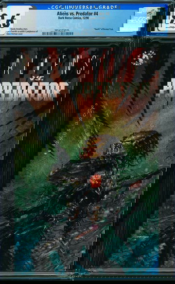 ALIENS VS. PREDATOR #4, CGC 9.6 NM+