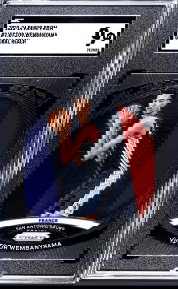 2023-24 Panini Prizm Victor Wembanyama Global Reach SGC 9