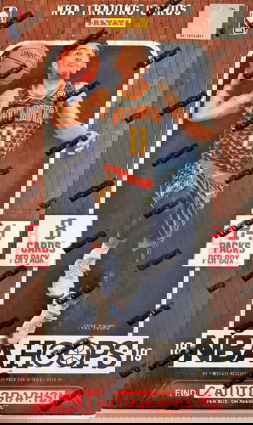 2018-19 NBA HOOPS SINGLE HOBBY BOX