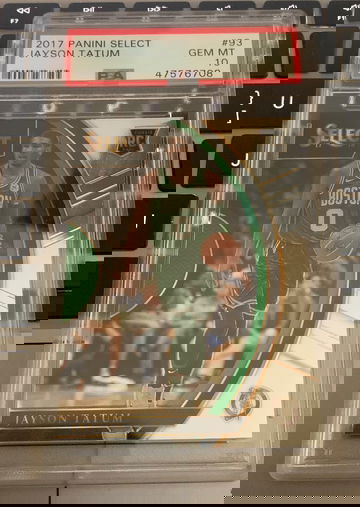 Jayson Tatum 2017-18 Panini Select #93 PSA 10