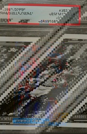 Shaquille O'Neal 1992 Topps RC PSA 10