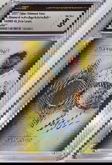 2021 Topps Diamon Icons Diamond in the Rough Kyle Lewis 1/1