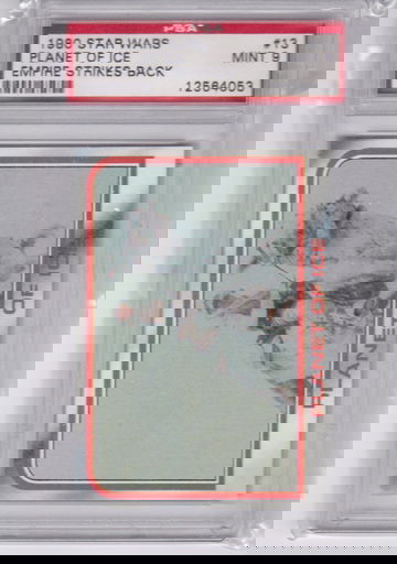 1980 STAR WARS PLANET OF ICE EMPIRE STRIKES BACK #13 MINT PSA 9 MT