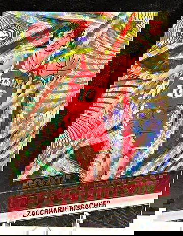  RARE FRACTAL Zaccharie Risacher 2024-25 Revolution Rookie Revolution Hawks