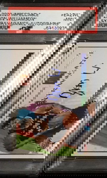 2020-21 Impeccable - ZION WILLIAMSON - Extravagance AUTO - #ed 07/10 - PSA 9