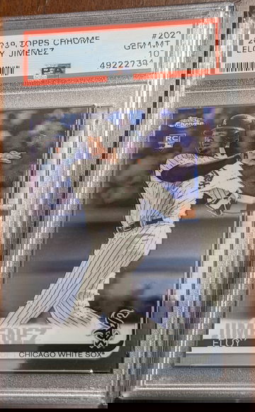 2019 Topps Chrome Eloy Jimenez PSA 10