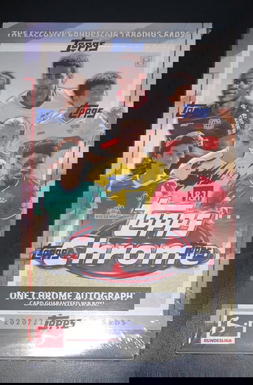 2020-21 Topps Chrome Bundesliga Soccer Hobby Box