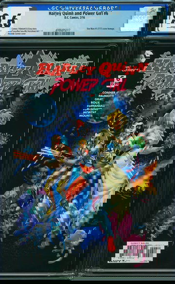 HARLEY QUINN AND POWER GIRL #6, CGC 9.6 NM+